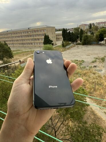 IPhone 8, 64 GB, Qara, Barmaq izi