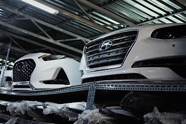 Бампер Hyundai, Б/у, Оригинал