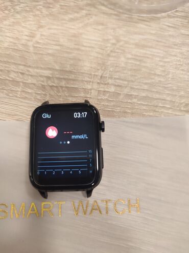 Smart saatlar: İşlənmiş, Smart saat, Sensor ekran, rəng - Qara — 7
