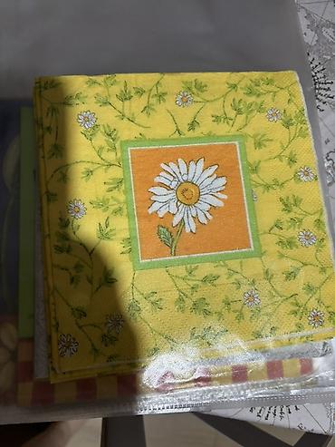 Kuhinjski tekstil: Dekorativne salvete za dekupaz razni motivi. - Set papirnih salveta — 8