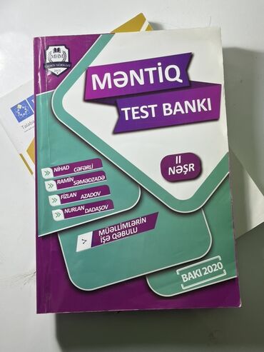 Testlər: Məntiq Testlər 11-ci sinif, MHM, 2-ci hissə, 2020 il