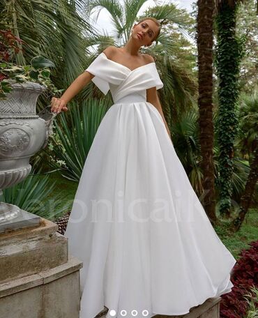 необычное платье: Свадебное платье, новое . Надела только 1 раз на свадьбу. Рост 160-175