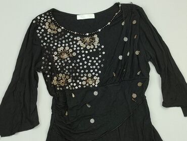 czarne bluzki do garnituru: Блуза жіноча, S, стан - Хороший