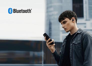Qulaqcıqlar: Yeni Simsiz (Bluetooth) Qulaqcıqlar, Edifier, rəng - Qara — 2