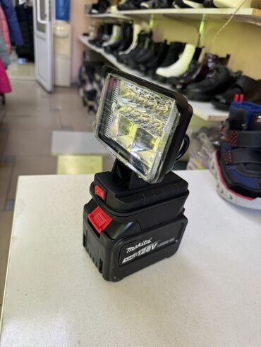 Прожекторы: Лед прожектор LED, насадка на любую макита makita батарейку — 4