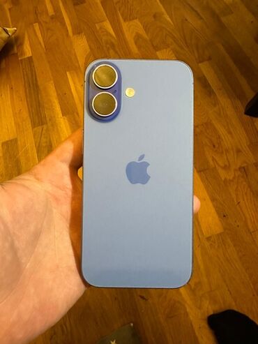 Apple iPhone: IPhone 16, 128 GB, Mavi, Simsiz şarj — 1