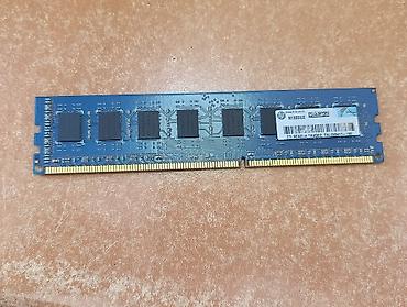 Göy rəngli RAM (Nanya / HP etiketi olan): Növü: DDR3 (Standart 1.5V) lalafo.az -da Göy rəngli RAM (Nanya / HP etiketi olan): Növü: DDR3 (Standart 1.5V)