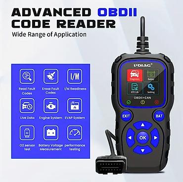 xtool d5s cena: Novo - UDIAG CR720 OBD2 EOBD+CAN sa testerom napona baterije Funkcije — 3