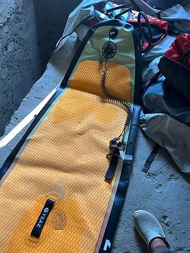 Водный транспорт: Надувная доска для сапсерфинга в комплекте с насосом Feather Lite — 7