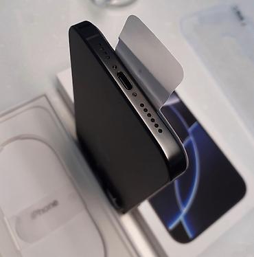 Техника и электроника: IPhone 16 Pro Max, 256 ГБ, Black Titanium, Беспроводная зарядка, Face ID — 7
