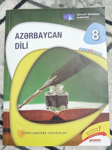 2 ci sinif heyat bilgisi: 8 ci sinif dim kitabı 1 həftə İstifadə edilib 5 azn🙀