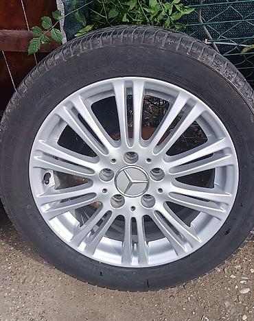 auto kamera 3 u 1: Mercedes alu felne sa gumama - Originalne Mercedes aluminijumske — 4