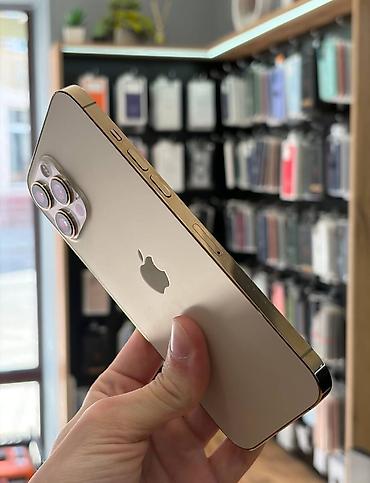 telefon akse: IPhone 12 Pro Max, 128 GB, Qızılı, Zəmanət, Simsiz şarj, Face ID — 2