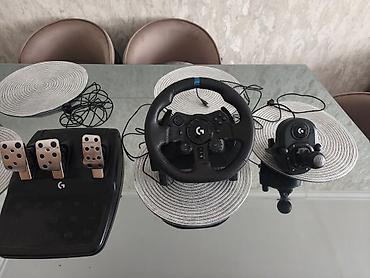 xbox logitech g920: Logitech G923+Shifter sükan dəsti Az işlənib,texniki nasazlığı — 1