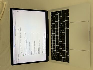 ноотбук айфон: Ноутбук, Apple, 8 ГБ ОЭТ, Intel Core i5, 13.3 ", Колдонулган, Жумуш, окуу үчүн, эс тутум SSD