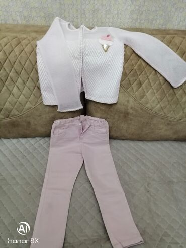 детский спортивный костюм из плащевки: Комплект цвет - Розовый
