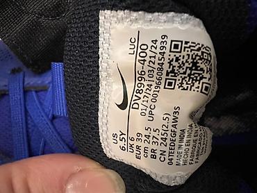 Uşaq dünyası: Rəng - Göy Krossovkalar, Nike, Ölçü: 38, Oğlan üçün — 3