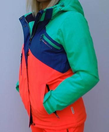 killtec jakna: Ženska zimska/ski jakna – trobojna (neon narandžasta, tirkizna — 5