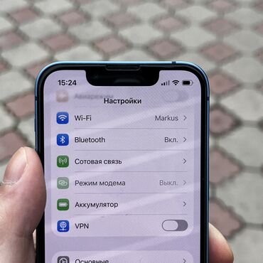 Apple iPhone: IPhone 13 mini, Б/у, 128 ГБ, Синий, 70 % — 14