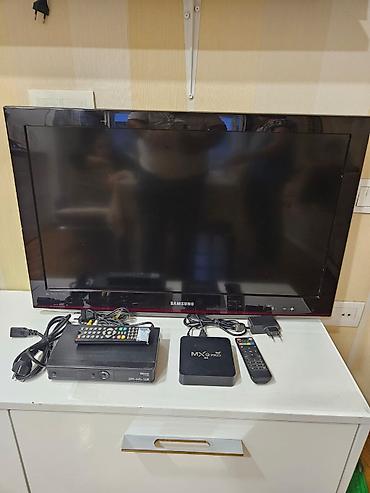 ТВ и видео: Б/у Телевизор Samsung LED экран 32" HD (1366x768), Самовывоз — 1