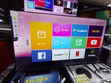 жк тв: Акция Телевизоры Samsung Android 13 c голосовым управлением, 43