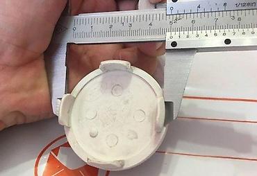 Gume i felne: ČEPOVI POKLOPCI ZA FELNE FORD 55 MM / 50 MM - CRNI | ORIGINALNI — 4