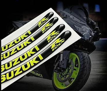 ugg guma: Suzuki gsxr stikeri za felne - nalepnice za motore - 1798 📌 opis — 2