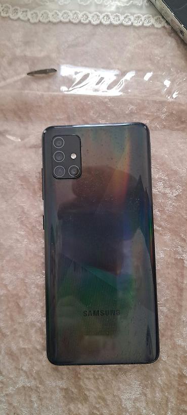 irşad iphone 15 pro: Samsung Galaxy A51, 128 GB, rəng - Qara, Barmaq izi — 1