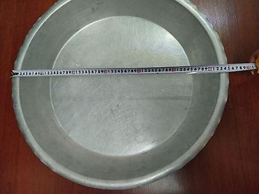 piti qabı: Böyük ölçülü alüminium sac qab – dairəvi tepsi — 2
