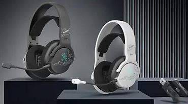 Zvučnici, slušalice i mikrofoni: Gaming slušalice Bloody (crno izdanje) sa mikrofonom - Bežična veza — 3