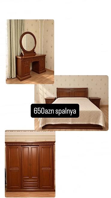 Klassik üslubda yataq otağı dəsti Komplekt: - İki nəfərlik taxta lalafo.az -da Klassik üslubda yataq otağı dəsti Komplekt: - İki nəfərlik taxta