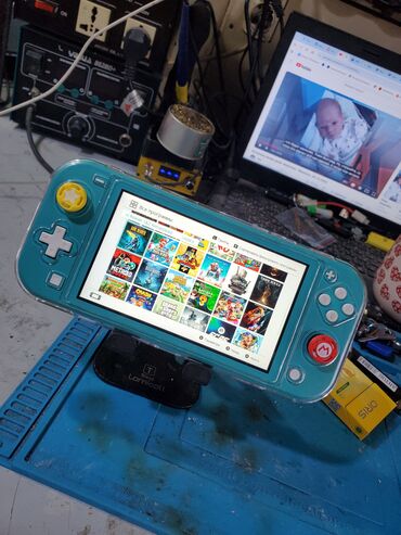 оригинальные аирподсы 1: Nintendo switch lite чипованный(прошитый) 32гб+256гб установлено 36