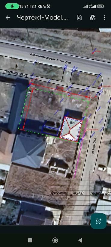 бишкек купить дом: 4 комнаты, 80 м², 5 соток, Бишкек, Собственник — 1