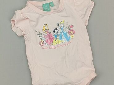 sukienka letnia w kwiaty midi: Body, Disney, 3-6 m, 
stan - Bardzo dobry