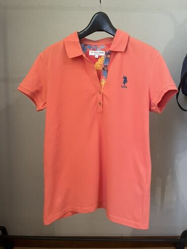 женские летние топы: Футболка, Us Polo Assn, Жаңы, L (EU 40)