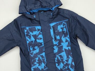 kurtki do biegania nike: Transitional jacket, 5-6 years, 110-116 cm, condition - Good