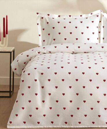 Yorğan üzləri: Pike yataq desti. Yenidir. Yay ucun en rahat en serin destdir — 2