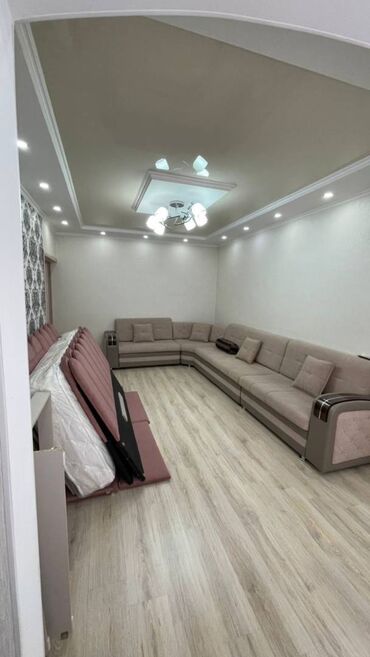 квартиры в токмоке: 2 комнаты, 68 м², 106 серия улучшенная, 8 этаж, Евроремонт