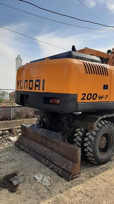 Ekskavatorlar: Hyundai 200W-7 təkərli ekskavator - Brend/model: HYUNDAI 200W-7 - — 8