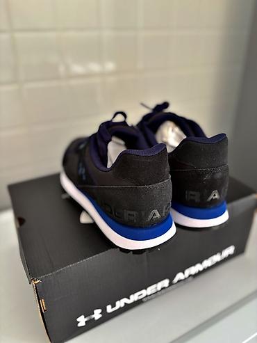 обувь drop: Мужские кроссовки, 40.5, 42, Under Armour, Новый, цвет - Синий, Самовывоз, Платная доставка — 4