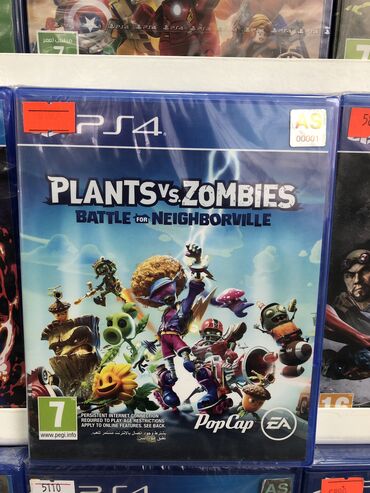 Oyun diskləri və kartricləri: PlayStation4 oyun diskləri Barter və kredit yoxdur Planets vs zombies