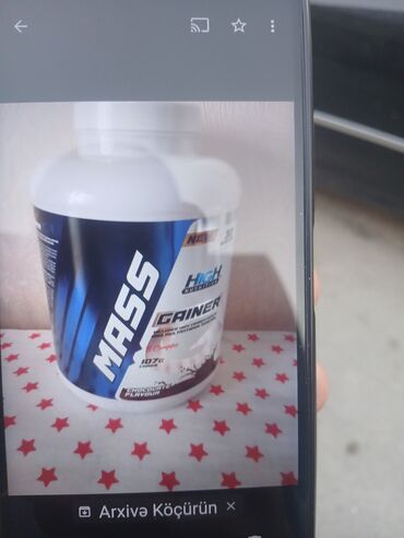 proteinler: Protein Çəki: 500 - 750 g, Yeni