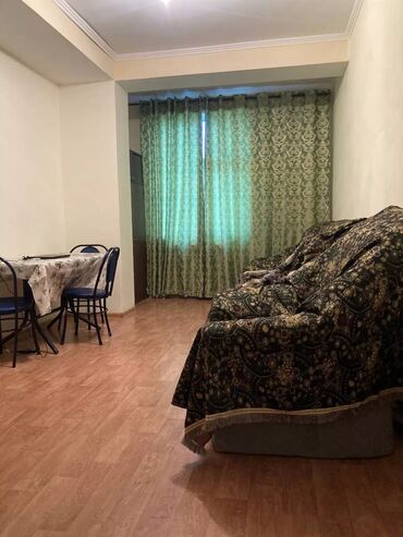 1 комнатная квартира ахунбаева: 1 комната, Агентство недвижимости, Без подселения, С мебелью полностью