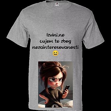 Majice kratkih rukava: Majice sa duhovitim natpisima i ilustracijama - Tip: pamučne T-shirt — 3