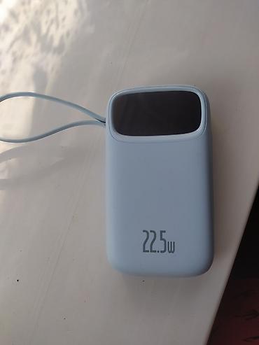 power case: Портативный аккумулятор (power bank) 22.5W, цвет голубой. - Быстрая — 1