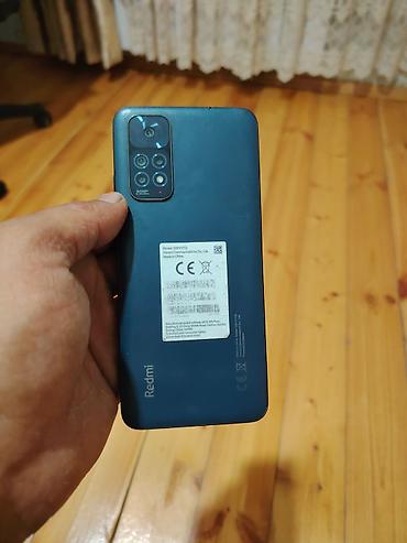 redmi note 7 world telecom: Redmi Note 11, 128 GB, rəng - Mavi, Qırıq — 1