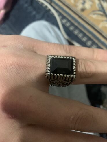 Серебряные кольца: Кольца (набор) 1) Женское кольцо с фиолетовым камнем Женские кольца — 9