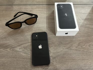 купить айфон 4: IPhone 11, Колдонулган, Кара, Куту