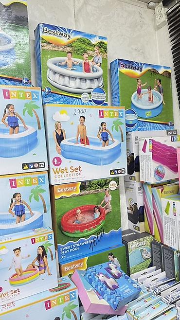 надувные басейны: Надувные детские бассейны Intex и Bestway - Формы и размеры: круглые — 3