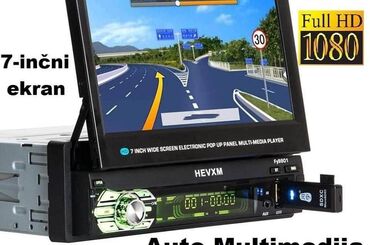 Audio oprema za auto: 12500din 1. Uvlačivi ekran: 7-inčni ekran se može električno iskočiti — 1